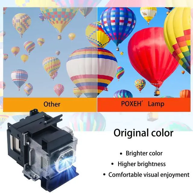 Alt view image 3 of 5 - PXOEH A+ Quality ET-LAA310 for Panasonic PT-AE7000U PT-AT5000 PT-AE7000E PT-AE7000EA Premium Quality Replacement Projector Lamp Bulb with Housing