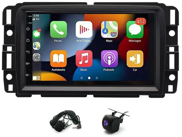 Alt view image 5 of 5 - 4+64G Car Radio for Chevrolet Traverse 2013 2014 2015 2016 2017, 7 inch Touchscreen Stereo for Buick Enclave 2013-2017 Head Unit for Traverse Wireless Android Auto Bluetooth GPS Backup Camera