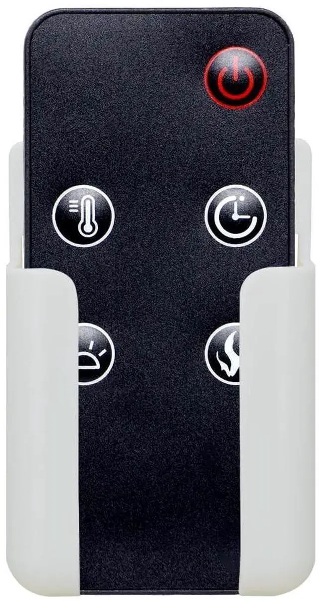 Alt view image 2 of 5 - Replacement Remote Control for Greystone Electric Fireplace Heater F32-18A,with Wall Mounting Bracket