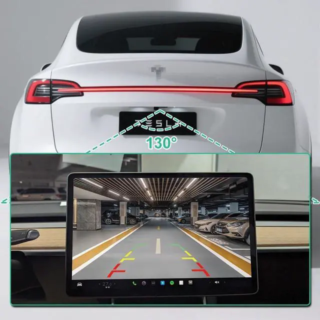 Alt view image 4 of 5 - 109594900E Rear Trunk Handle Camera for Tesla Model 3 2017-2023 & Tesla Model Y 2017-2023, OE Backup Camera Replaces 1095949-00-E by GreenYi