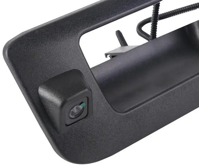 Alt view image 5 of 5 - FEIDKS Tailgate Replace Rear View Camera Backup Tailgate Handle Camera Compatible with Chevy Silverado and GMC Sierra 2007-2013,Tailgate Door Handle Replacement Camera(Color: Black)