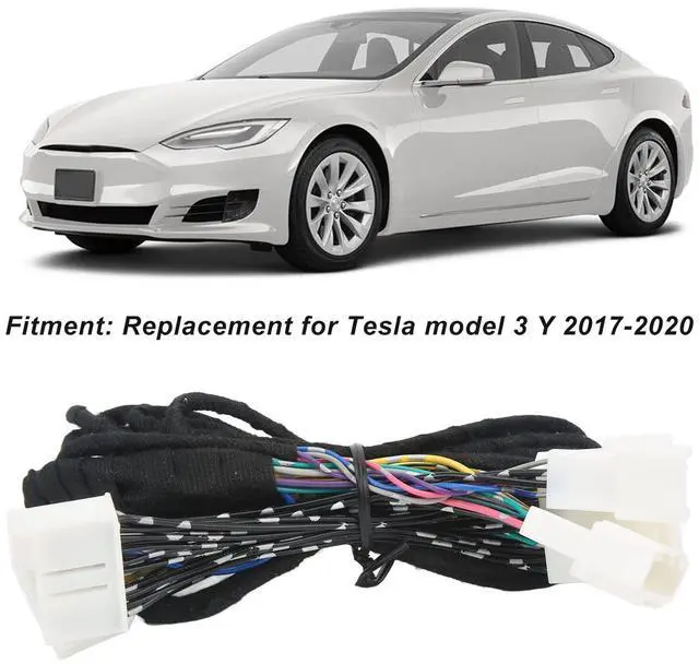 Alt view image 2 of 5 - Car Stereo Speaker Wire Harness Plug, Lossless Sound Quality Copper Wire Speaker Activation Wire Harness for Y 20172020