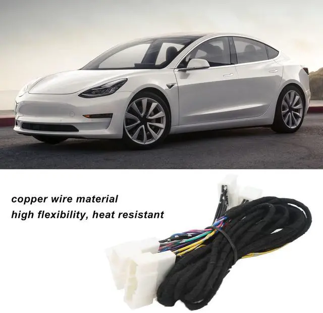 Alt view image 4 of 5 - Car Stereo Speaker Wire Harness Plug, Lossless Sound Quality Copper Wire Speaker Activation Wire Harness for Y 20172020