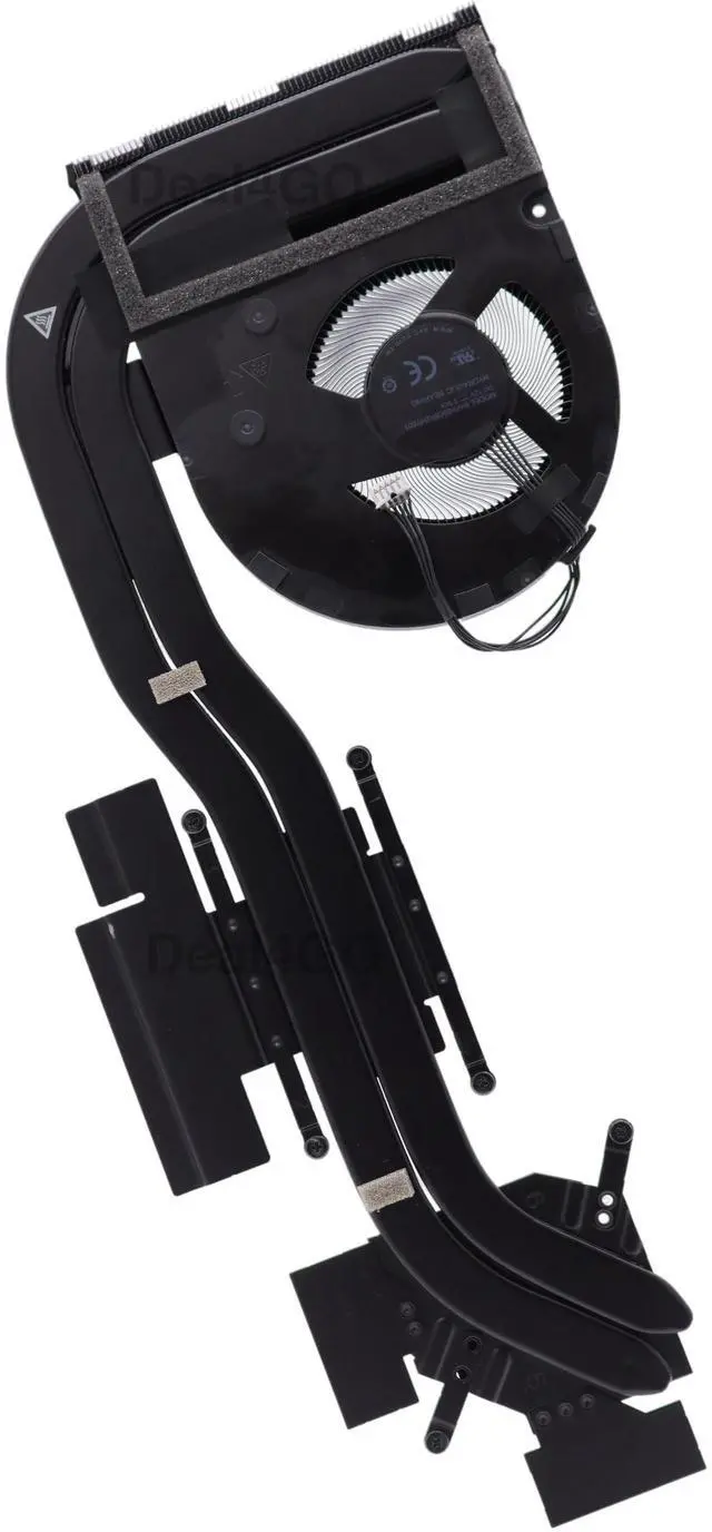 Alt view image 3 of 4 - Deal4GO CPU Cooling Fan Heatsink Thermal Module Assembly 5H41B77308 Replacement for Lenovo Thinkpad P15V T15P Gen 3 with Intel CPU (Discrete)