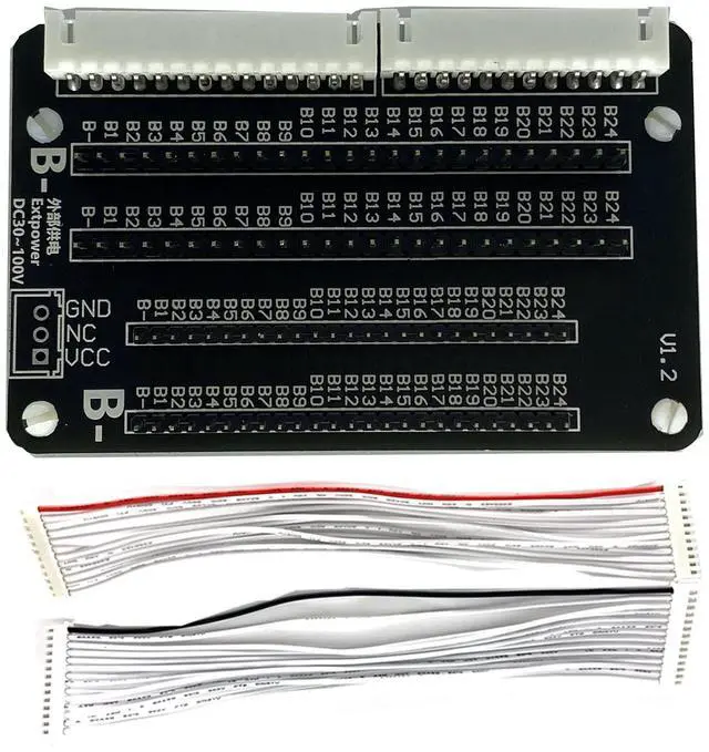 Alt view image 3 of 5 - 4A Active Equalizer 1mv Precision 8S 10S 14S 16S 20S 22S 24S 24V 48V Li-on Lifepo4 LTO Lithium Battery Capacitor Balancer with Docking Adapter