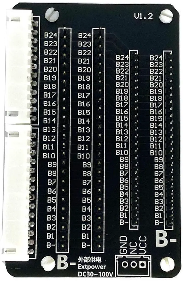 Alt view image 5 of 5 - 4A Active Equalizer 1mv Precision 8S 10S 14S 16S 20S 22S 24S 24V 48V Li-on Lifepo4 LTO Lithium Battery Capacitor Balancer with Docking Adapter