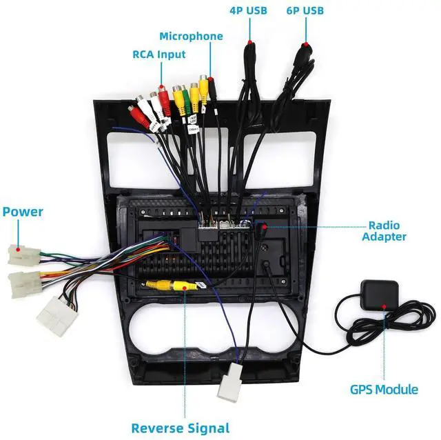 Alt view image 5 of 5 - QLED Screen 8-Core CPU Radio Upgrade for Subaru XV Crosstrek 2013 2014,Impreza 2012 2013 2014,Forester 2014 2015,CarPlay Android Auto Ready,Steering Wheel Control,Free Camera