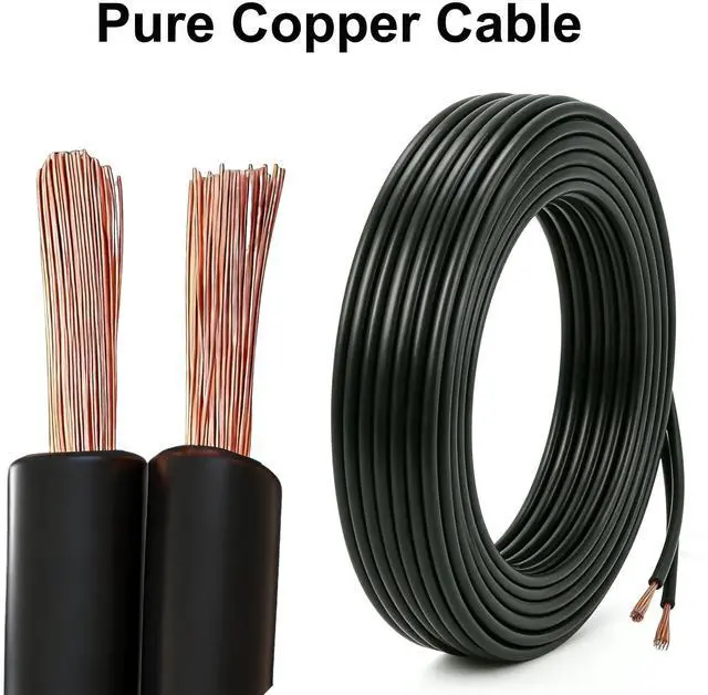 Alt view image 3 of 5 - ExtensionPro 16/2 Low Voltage Landscape Lighting Wire, 16 Gauge 2 Conductor, Outdoor Waterproof, Direct Buried, Pure Copper Core for Landscape, Pathway & LED Lighting,100 FeetUL Listed