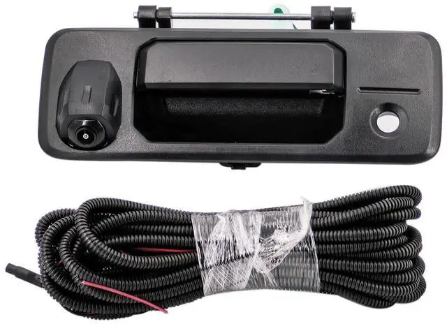 Main image of wzruiqipei Tailgate Handle with Rear Backup Camera Kit Compatible with 2014-2020 Toyota Tundra 2016-2020 Toyota Tacoma Tailgate Latch Door Handle Rear View Back Up Camera