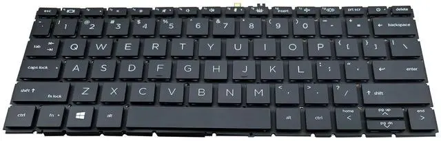 Alt view image 5 of 5 - BestParts Backlit Laptop Keyboard Replacement for HP EliteBook 730 G7 730 G8 735 G7 735 G8 830 G7 830 G8 835 G7 835 G8 US Layout Black Without Frame