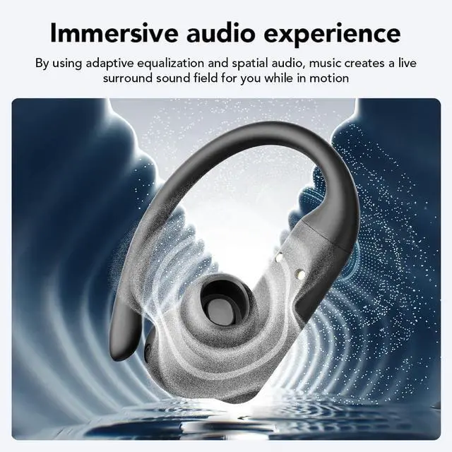 Alt view image 3 of 5 - ERAZERL MS215 Sports Headphones, Real Time Language Translator Earbuds, Bluetooth 6.0 Audifonos Traductores Ingles Espanol, Support 134 Languages with Translate Ear Buds for Travel Learning