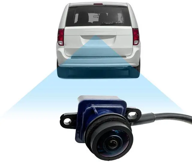 Main image of Rear View Back Up Camera Multiangle Views,Compatible with Chrysler Town & Country 2011-2016 Dodge Grand Caravan 2011-2020 Reversing Camera Replaces 4672639AA