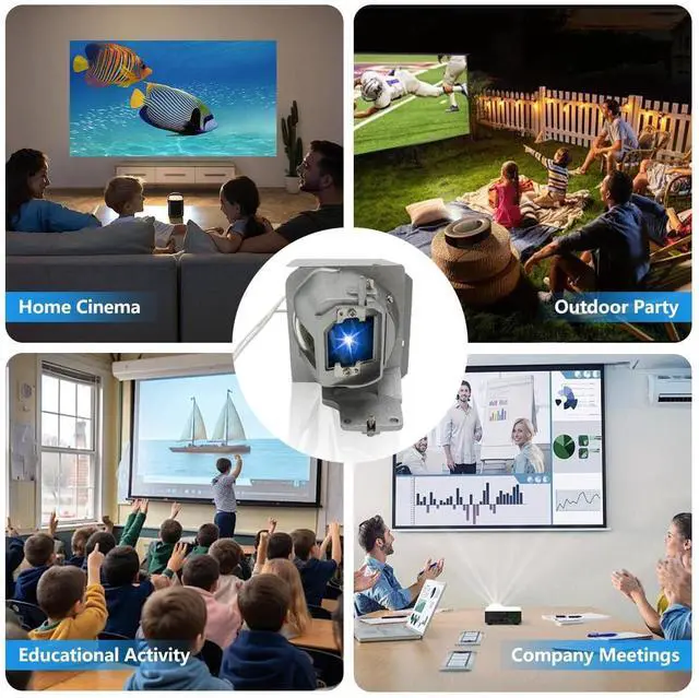 Alt view image 2 of 5 - Poxtedsr BL-FP240E/SP.78V01GC01 Replacement Projector Lamp Compatible with OPTOMA 51ALVe, UHD30, UHD3000a, UHD300X, UHD3200A, UHD350X, UHD370X, UHD380X, UHD40, UHD400X, UHD420X, UHD50, UHD50X