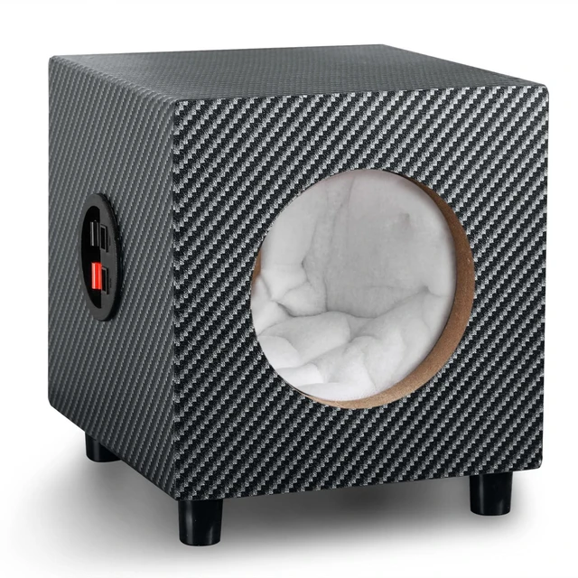 Main image of 5" Wooden Speaker Enclosure, American Sound Connection Car Audio Enclosure