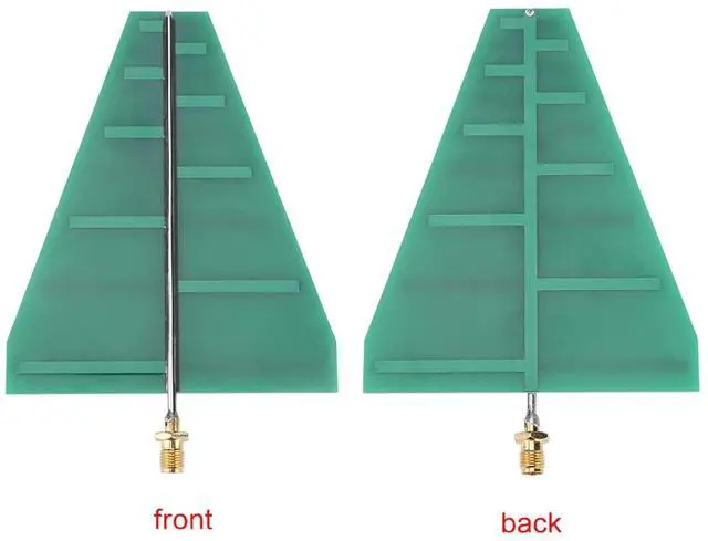 Alt view image 3 of 5 - Log Periodic Directional RF Antenna 1.35GHz-9.5GHz, 4-Piece Set with N Female Connector