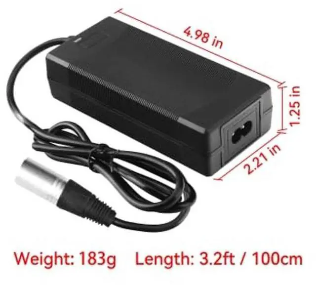 Alt view image 3 of 5 - XMHEIRD Adapter Charger for Drive Medical Spitfire Scout (SFSCOUT3/SFSCOUT4)