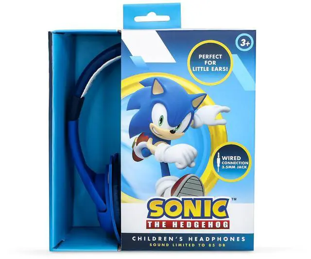 Main image of OTL Technologies SH1179 Sonic The Hedgehog Kids Wired Headphones - Blue
