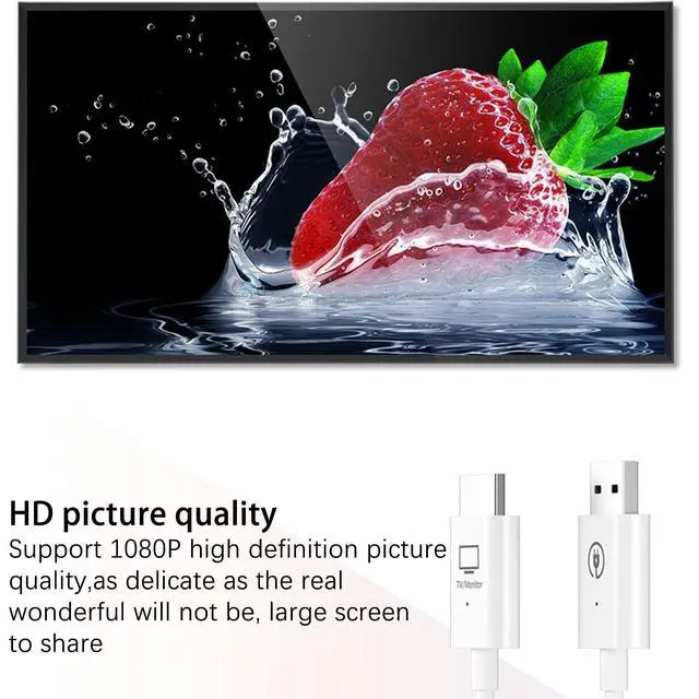 Alt view image 4 of 5 - Yunir HDMI Transmitter and Receiver, Portable 1080P Extender, 50M Range Video Audio Projection, Streaming Video for /5 Desktop, PC, TV, Dongle to TV Projector