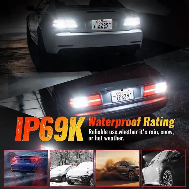 Alt view image 2 of 5 - Bzuyrt AHD 1080P License Plate Backup Camera - Car Reversing Camera with Clear Night Vision & IP69K Waterproof -170 Degree Wide Angle Rear View Camera - for Vehicle Car Truck SUV RV Reverse Parking