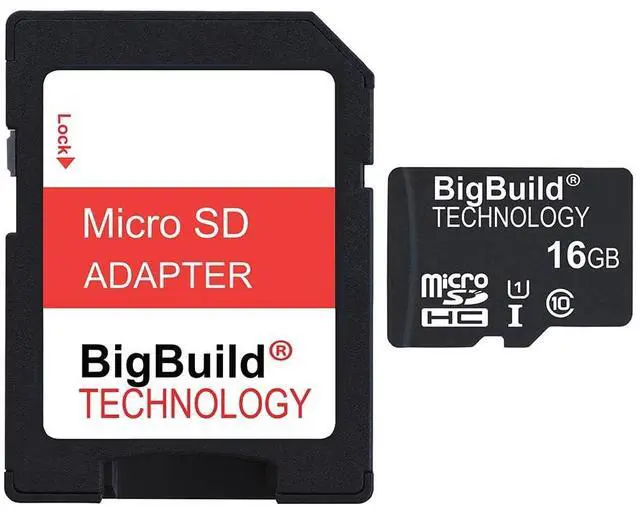 Main image of BigBuild Technology 16GB Micro SDHC Memory Card for Garmin dezl 610 EU MT-S, Garmin dezl LGV500 MT-S, Garmin dezl LGV720 GPS/Navigator