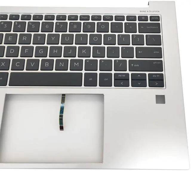 Alt view image 3 of 5 - Jxjslp Replacement Upper Case Palmrest for HP EliteBook 840 G9 845 G9 Series Laptop Keyboard Assembly with Backlit Keyboard N09058-001