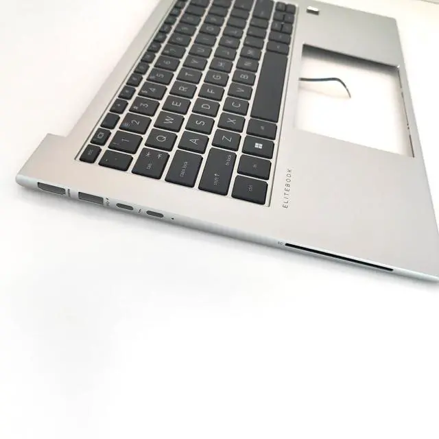 Alt view image 4 of 5 - Jxjslp Replacement Upper Case Palmrest for HP EliteBook 840 G9 845 G9 Series Laptop Keyboard Assembly with Backlit Keyboard N09058-001