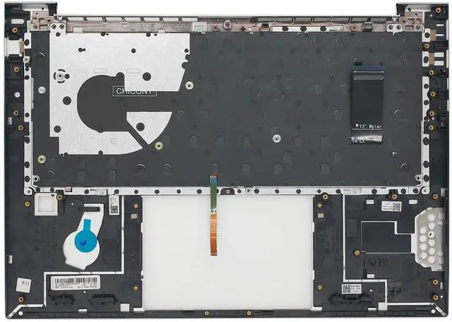 Alt view image 2 of 5 - Jxjslp Replacement Upper Case Palmrest for HP EliteBook 840 G9 845 G9 Series Laptop Keyboard Assembly with Backlit Keyboard N09058-001