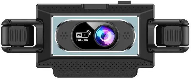Main image of XGU 4 Channel Dash Cam 360 View Car Dash Cam Front and Back, 2K 4-Way Front Rear Inside Recording, APP Control, 8 IR Night Vision, Parking Monitor, G-Sensor, Free 64GB TF Card