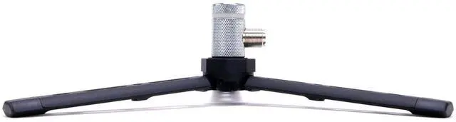 Alt view image 3 of 5 - GRA-ULTmini Tripod Kit with GRA-AD35LW L-Type 3/8-24 to SO-239 Adapter and Paracord Keychain for Ham Radio Antenna Silver