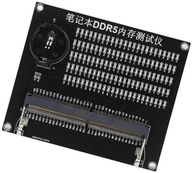Alt view image 3 of 4 - JINPIAOPIAO DDR5 DDR4 DDR3 Laptop Notebook Memory Slot Diagnostic Tool Tester with LED Indicators Memory Test Card for Laptop