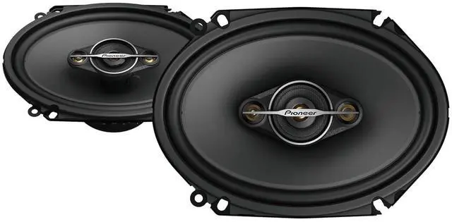 Main image of Pioneer A-Series Standard TS-A6881F 6 x 8 4-Way Speakers (Pair) 350W Max, Balanced Sound + Smooth Treble, Enhanced Bass, Great Stock Replacement