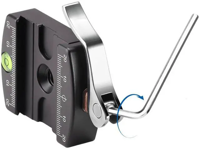 Alt view image 2 of 5 - Leofoto LH-LR Ball Head, Lever Release, Bubber Level, Low Profile, 3/8" Srew Hole, Arca Compatible (LH-40LR)