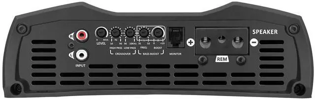 Alt view image 5 of 5 - Taramps MD 5000.1 Amplifier 2 Ohms 5000 Watts RMS 1 Channel Full Range, Car Audio Monoblock, LED Monitor Indicator Class D, Great for Subwoofer, MD 5k