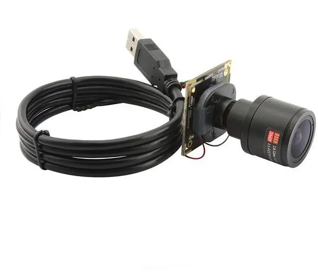 Alt view image 2 of 5 - ELP 2mp High Speed USB Camera Module with Manual Zoom Lens Mini 1080p Variable Focus USB Camera for Computer UVC USB2.0 Embedded Video Industrial Webcam Board for Close-up Image