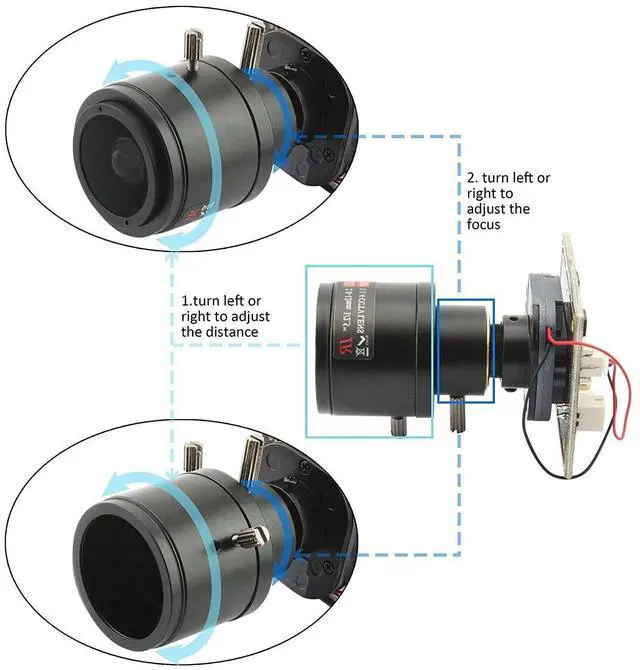 Alt view image 5 of 5 - ELP 2mp High Speed USB Camera Module with Manual Zoom Lens Mini 1080p Variable Focus USB Camera for Computer UVC USB2.0 Embedded Video Industrial Webcam Board for Close-up Image