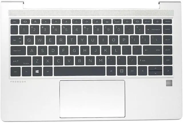 Main image of Jxjslp Replacement Upper Case Palmrest for HP Probook 440 445 G9 Series Laptop Keyboard Assembly Top Cover N01287-001