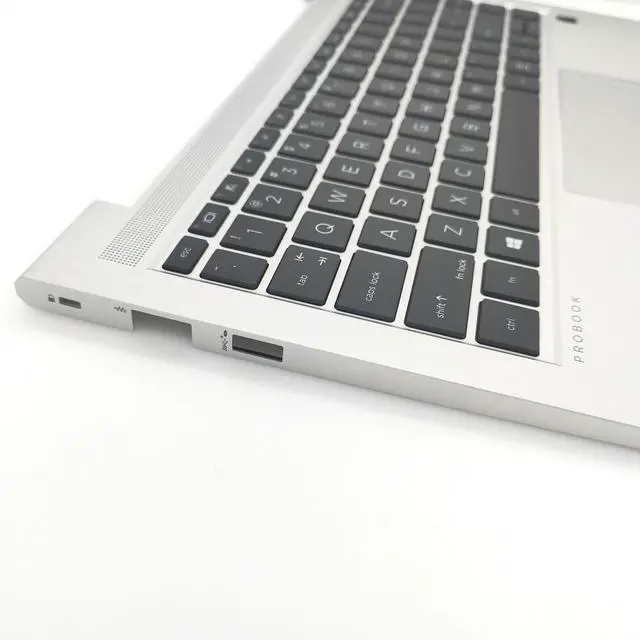 Alt view image 4 of 5 - Jxjslp Replacement Upper Case Palmrest for HP Probook 440 445 G9 Series Laptop Keyboard Assembly Top Cover N01287-001