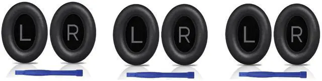 Main image of Replacement Ear Pads for Bose Headphones, Protein Leather Ear Cushions Compatible with Bose QC45 Replacement Ear Pads/QuietComfort SE (QC SE)/Quiet Comfort Wireless Over-Ear Headphones, 6