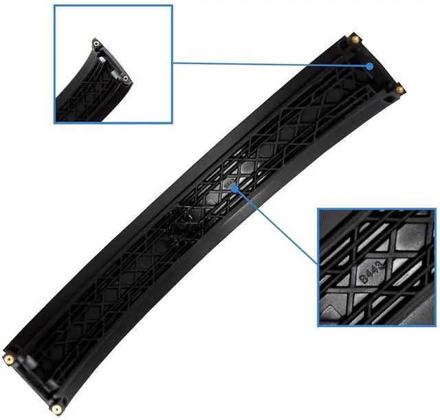 Alt view image 4 of 5 - Studio 3 Headband Replacement Parts Accessories Studio3 Arch Head Band Cover Pad Repair Kit Compatible with Beats Studio 3 Wireless Top Headband. (Black)
