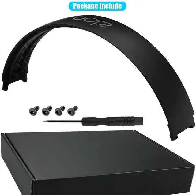 Alt view image 5 of 5 - Studio 3 Headband Replacement Parts Accessories Studio3 Arch Head Band Cover Pad Repair Kit Compatible with Beats Studio 3 Wireless Top Headband. (Black)