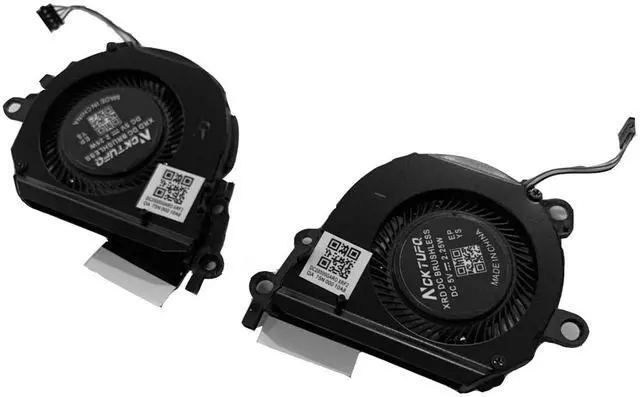 Alt view image 4 of 5 - Siakoocty Replacement Laptop CPU+GPU Cooling Fan for HP 13" Spectre X360 13-AE 13-AE013DX 13-AE012DX L04884-001 L04885-001 L04886-00113-AE 13t-ae000 13-ae000 L04886-00113-AE L04885-001 L04886-001