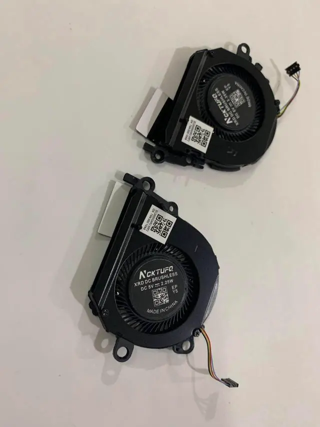 Alt view image 5 of 5 - Siakoocty Replacement Laptop CPU+GPU Cooling Fan for HP 13" Spectre X360 13-AE 13-AE013DX 13-AE012DX L04884-001 L04885-001 L04886-00113-AE 13t-ae000 13-ae000 L04886-00113-AE L04885-001 L04886-001
