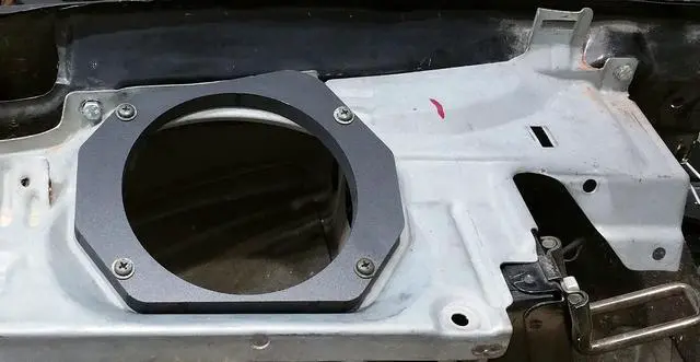 Alt view image 2 of 4 - Exact Fit Speaker Adapter Spacer Rings Fits 1989-1994 Nissan 240SX Hatchback - SAK013_475-1 Pair