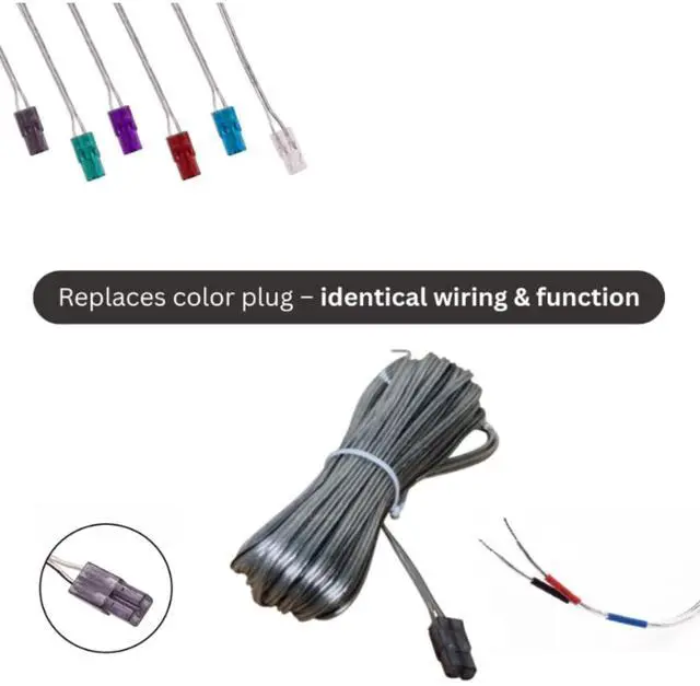 Alt view image 3 of 5 - TRUVARO 33ft (10m) Pack of Speaker Wire Cables for Samsung Home Theater System Series SWA- HT-H HM C E D F FT X BD TZ J Models SWA- 8000S 8500S 6000 9100 7000 3000 5000 4000 9000S 9500 (2)