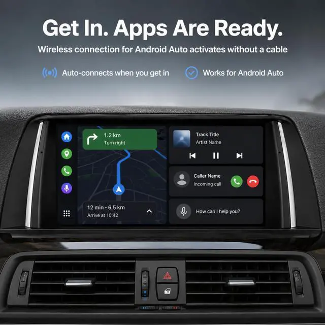 Alt view image 5 of 5 - XMOLINK 10.25-Inch CarPlay Android Auto Screen for BMW 5 Series F10/F11 NBT