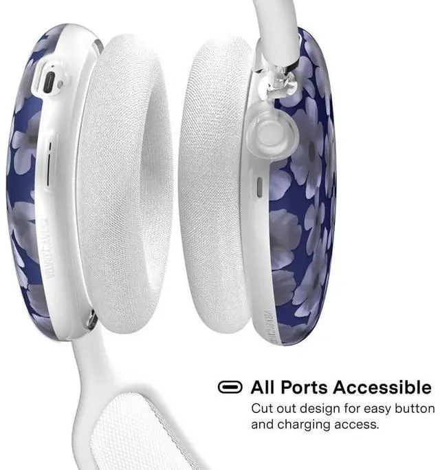 Alt view image 4 of 5 - VELVET CAVIAR Case Cover for AirPods Max 2 & 1 - Cute Protective Headphone Accesssories (Midnight Blossom)