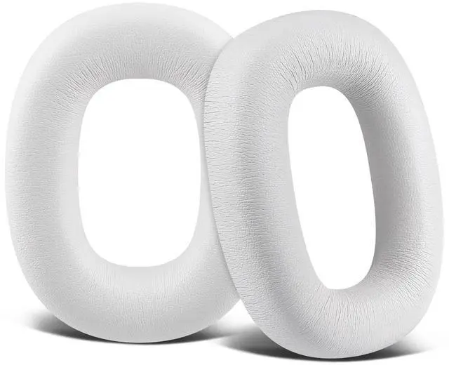 Main image of SOULWIT Ear Pads Cushions Replacement for Bowers & Wilkins PX8/PX7 S2/PX7 S2e Over-Ear Headphones (Do Not Fit PX7), Earpads with Soft Protein Leather, High-Density Noise Isolation Foam - White