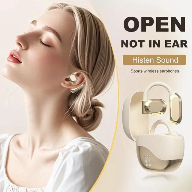 Alt view image 3 of 5 - FOSA Language Translation Earbuds, 144 Languages Translator Earbuds, Real Time Earbud Translator 3 in 1 Two Way and APP (Skin Color)
