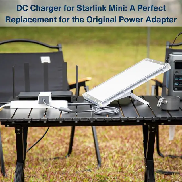 Alt view image 2 of 5 - Steinwhale 60W DC Power Adapter Charger for Starlink Mini, 30V/2A Output, Compatible with Waterproof DC Cable, Short Circuit Protection, Lightweight and Easy to Carry