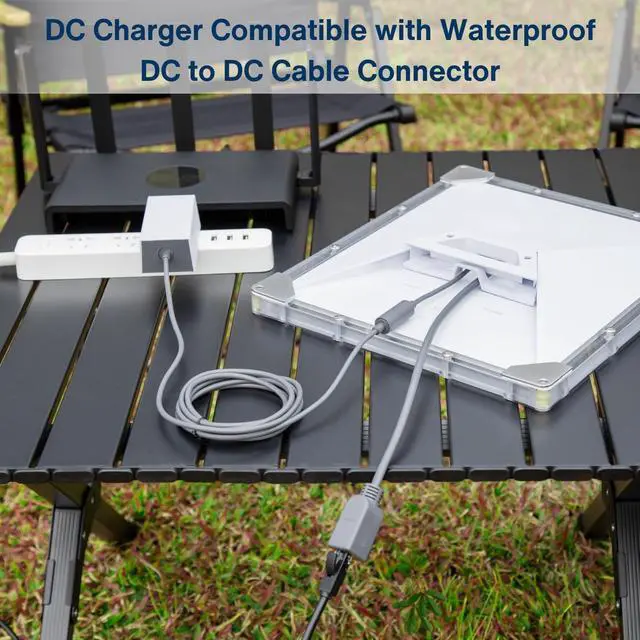 Alt view image 3 of 5 - Steinwhale 60W DC Power Adapter Charger for Starlink Mini, 30V/2A Output, Compatible with Waterproof DC Cable, Short Circuit Protection, Lightweight and Easy to Carry